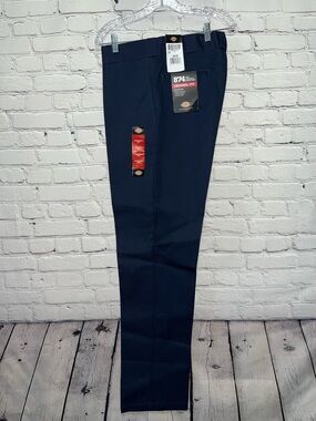NWT Dickies 874 Original Navy Blue Pants Men’s Size 34X36